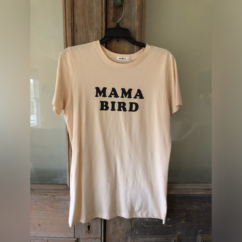 Mama Bird Tan T-Shirt